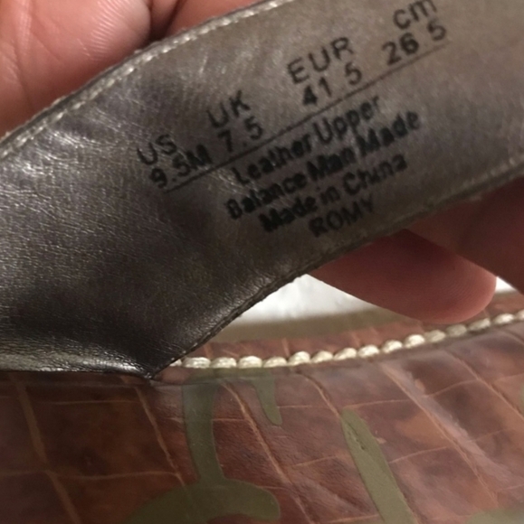 Sam Edelman Romy 9.5 platform slipon sandal - Picture 4 of 6